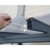 Hliníková montovaná pergola Palram Sierra 3000 antracit 3 x 3
