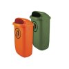 Odpadkový koš CLASSIC 50 l, oranžová, zhášeč cigaret