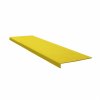 Protiskluzový sklolaminátový profil na schod – široký, žlutá, 250 cm - BY 212118