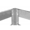 Kompostér plechový 560L 93x93x70cm