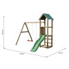 Dětské hřiště Marimex Play Basic 008 + zelená skluzavka
