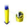 Pružná ochrana regálových sloupků 6 - 8 cm, výška 40 cm – RPS - DPP 10 406