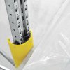 Pružná ochrana regálových sloupků 6 - 8 cm, výška 40 cm – RPS - DPP 10 406