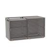 Přístřešek na kontejnery 1100 l Linis, různé velikosti, 2 x 1100 l, se zadní stěnou