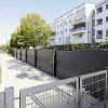 Přístřešek na kontejnery 1100 l Qubis, různé velikosti, 3 x 1100 l, se zadní stěnou