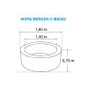 Vířivý bazén MSPA Bergen C-BE042
