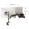 vyrp12 1780Drzak notebooku a monitoru na stul do kancelare NB H3 H180