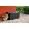 RATTAN zahradní plastový úložný box 420 L - grafit