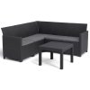 MARIE 5 CORNER set - grafit