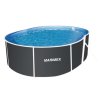 Bazén Orlando Premium DL 3,66 x 5,48 x 1,22 m - GRAPHIT, bazén, fólie