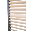 PANEL ZASTÍNĚNÍ WOOD, SKLÁPĚCÍ LAMELY, HORIZONTÁLNÍ 1 m pro bioklimatickou pergolu