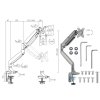 Držák Tv monitoru Fiber Mounts M9C69