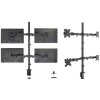 vyrp12 1865Stolni drzak 4 monitoru Connect IT QuadroArm zavesene 4 monitory