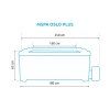 Vířivý bazén MSPA Oslo Plus F-OS063WP