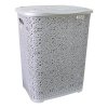 koš na špinavé prádlo MONAKO 57x45x38cm PH ŠE metalíza