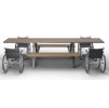 Bezbariérový venkovní stůl Piknik III 1