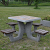 betonovy sachovy stul kod 505 03