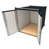 container 2,25m GREY front new