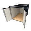 container 3m GREY front new