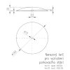 560 nerezovy terc 160mm nabehova hrana 1mm bez popisu