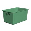 Obdélníkový kontejner 500 l plochý standardní zelený(1156)
