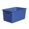 Obdélníkový kontejner 200 l vysoký standardní modrý(7569)