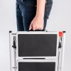 Schůdky VENBOS ocelové MINI 2031 1x2 - červená