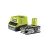Sada 18 V lithium iontové baterie 2,5 Ah a nabíječky Ryobi RC18120-125