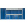 Kvalitní PROFI BLUE dílenský nábytek 4235 x 495 x 2000 mm - MTGS1300A6 Blue
