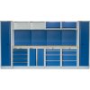 Kvalitní PROFI BLUE dílenský nábytek 3920 x 495 x 2000 mm - MTGS1300A7 Blue