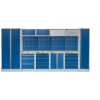 Kvalitní PROFI BLUE dílenský nábytek 4235 x 495 x 2000 mm - MTGS1300AB Blue