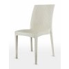 Mega Plast, plastová židle DALIA, 47 x 86 x 49 cm, stohovatelná, champagne