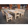 VIKING zahradní stůl dřevěný PŘÍRODNÍ - 180cm