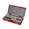 hlavice nástrčné MULTI-LOCK, sada 19ks, 1/4'