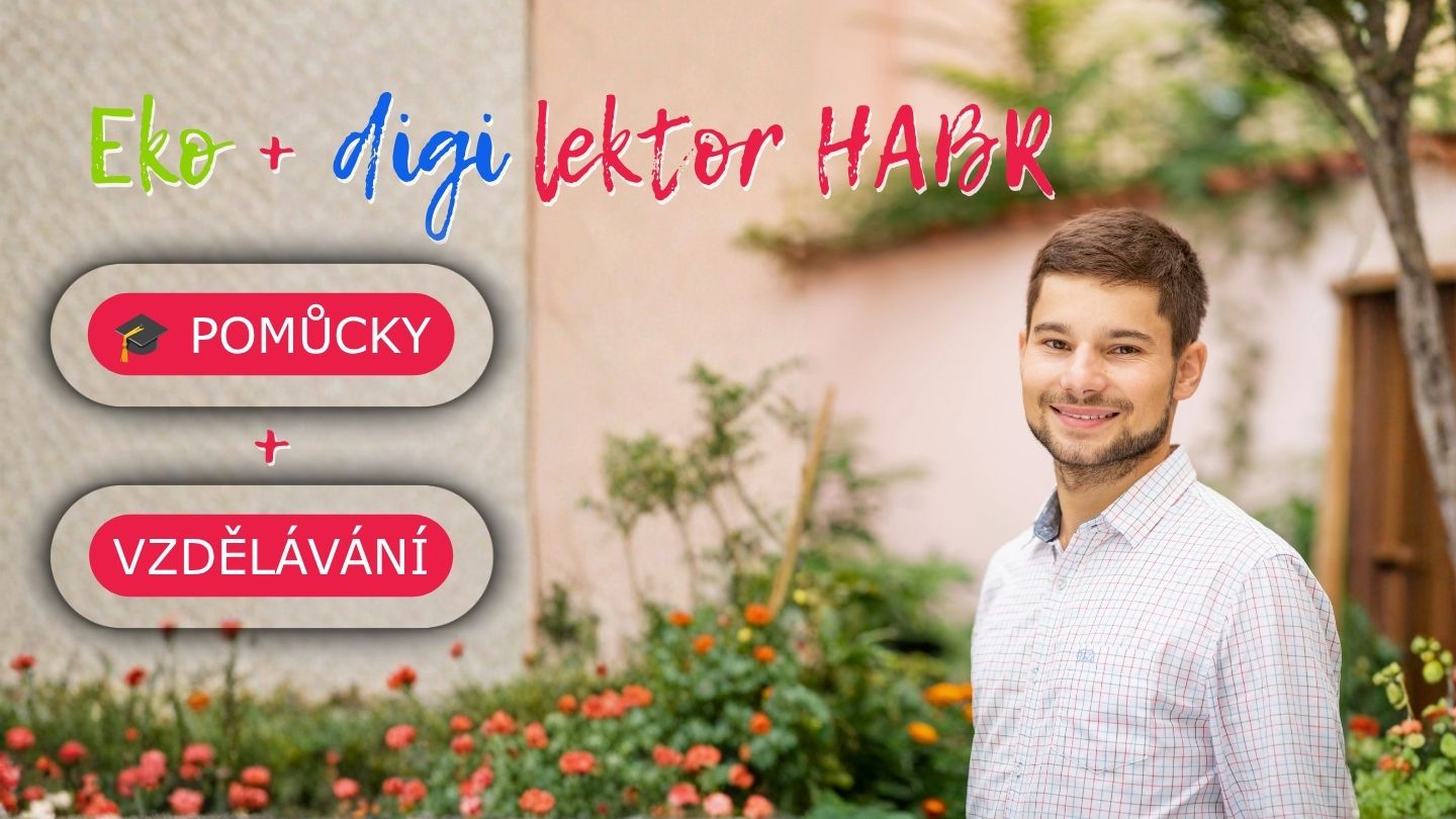 Pomůcky i vzdělávání