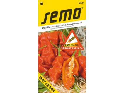 Paprika - BHUT JOLOKIA - výprodej semen ex. 2024