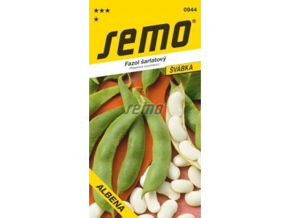 Fazol tyčkový bílý - ALBENA