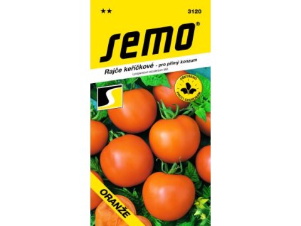 Rajče keříčkové - ORANŽE výprodej. ex. 2025