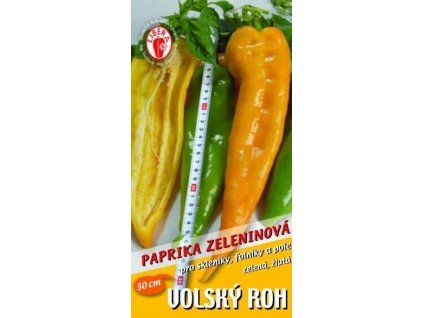 Paprika - VOLSKÝ ROH - výprodej semen ex. 2024