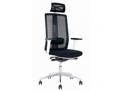 12648 4 kancelarske kreslo spirit white