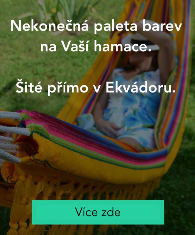 Tradiční Hamaky z Ekvádoru 