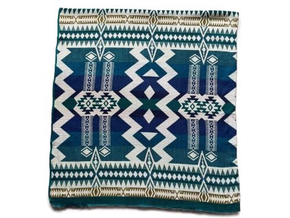 Modrá a zelená incký kříž cikcak1a