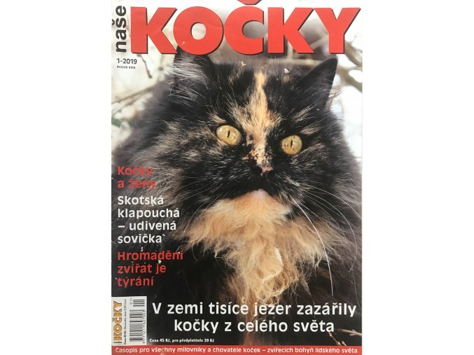 Naše kočky 1-12 (2019) nekompletní