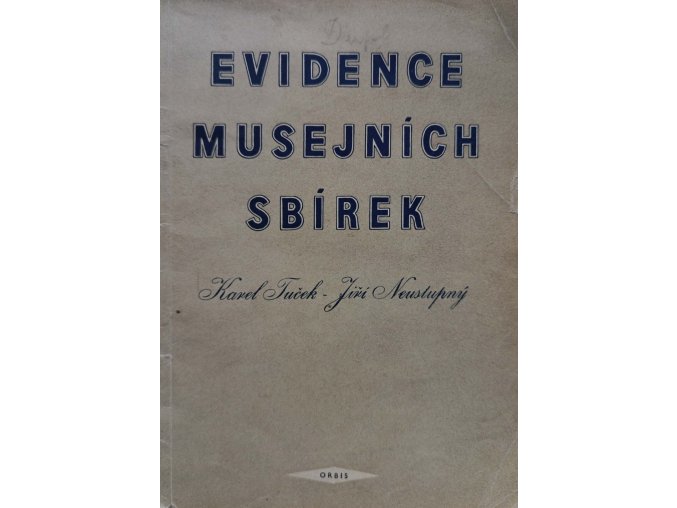 Evidence musejních sbírek (1954)