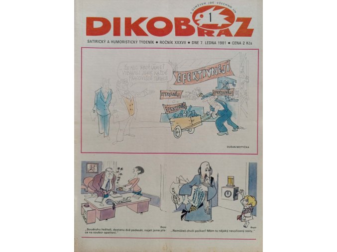 Dikobraz 1-52 (1981) nekompletní