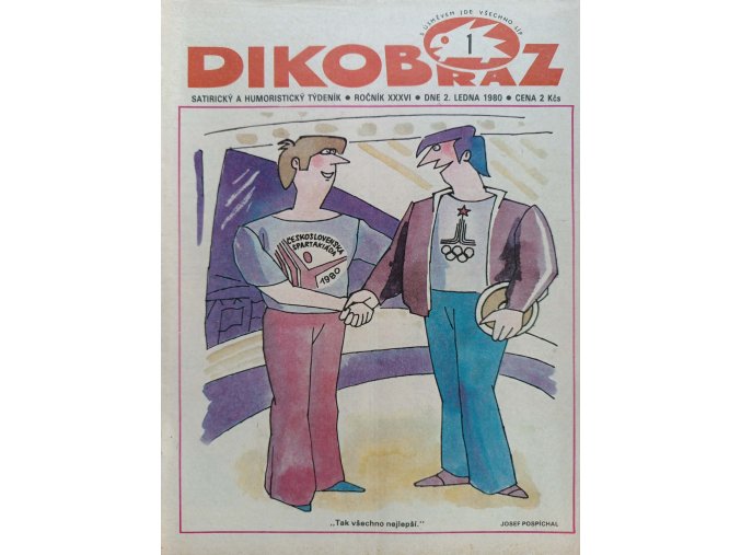 Dikobraz 1-52 (1980) nekompletní