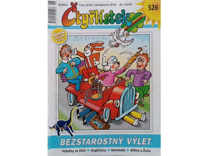 Čtyřlístek 526 - Bezstarostný výlet (2012)