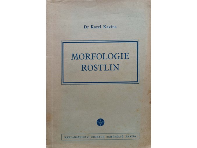 Morfologie rostlin (1950)