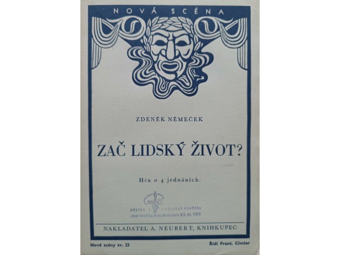 Zač lidský život? (1936)