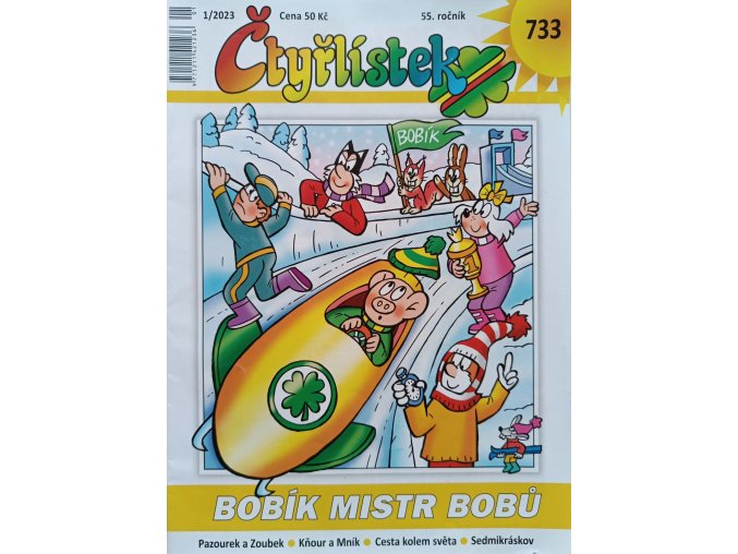 Čtyřlístek 733 - Bobík mistr bobů (2023)